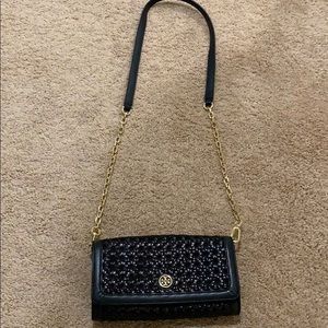 Tory Burch woven handbag